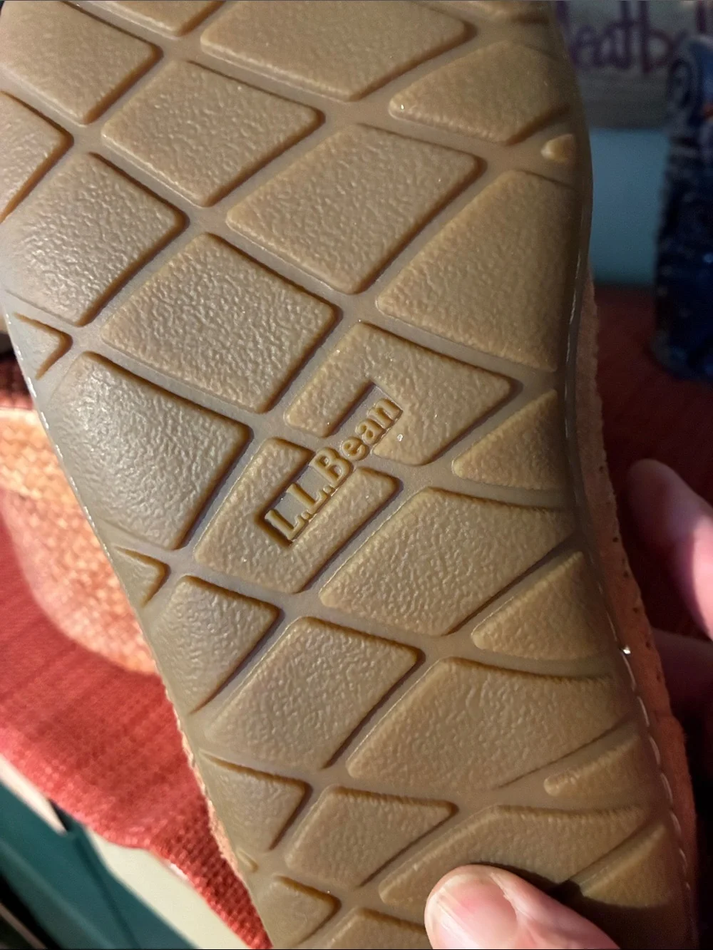 L.L.Bean Wicked Good Lodge Chukka Slippers shearling trim & Suede Uppet